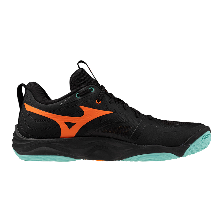 Mizuno WAVE MOMENTUM ELITE Black/Tangelo/Ice Green